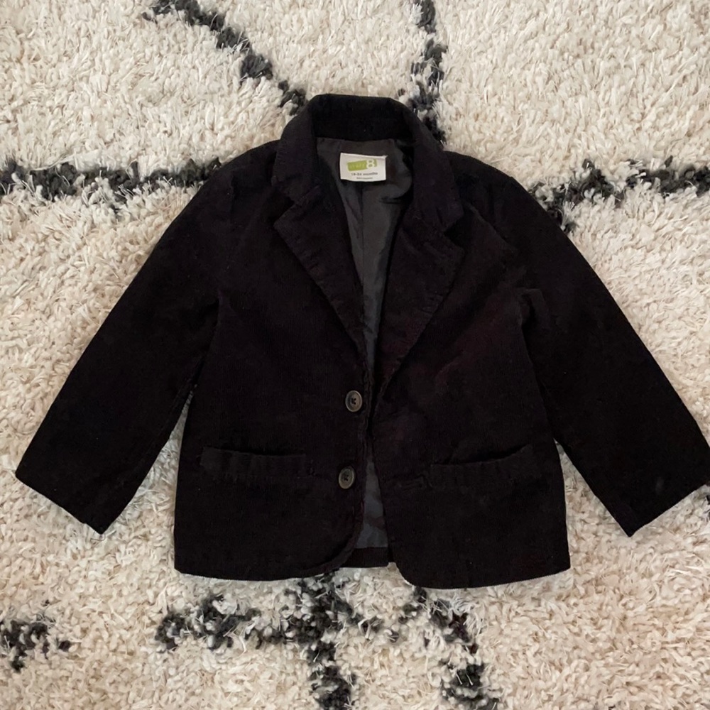 Lined Corduroy Blazer